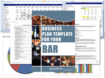 bar business plan template excel