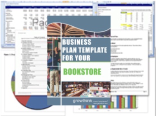 create a simple single business plan for a small bookshop